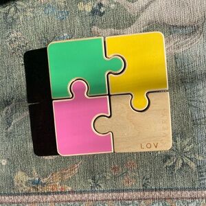 Reversible LOVEVERY giant puzzle blocks